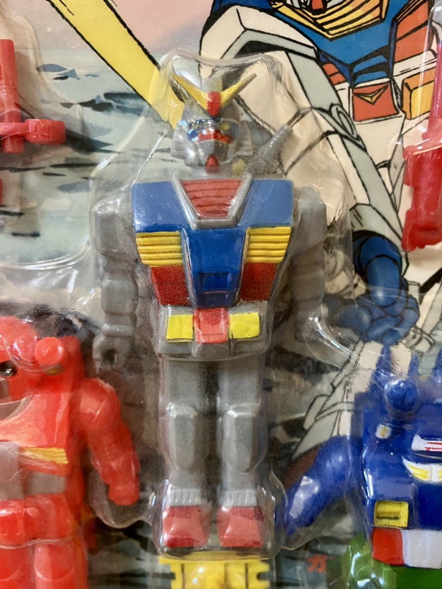 未使用】当時物 機動戦士ガンダム ソフビセット 検索 クローバー 初代