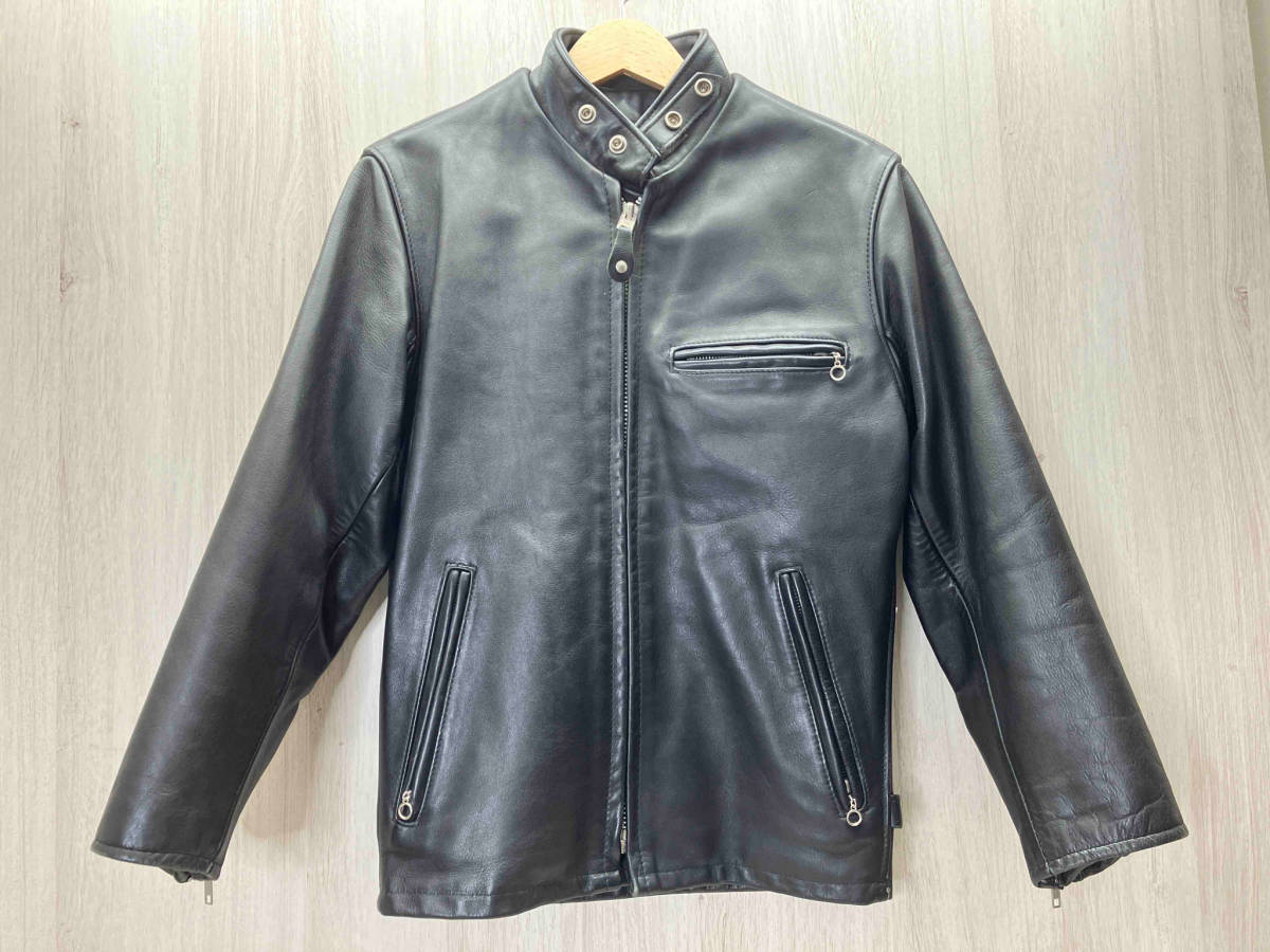 【Schott641】ホワイト ライダース 2wayライナー付き サイズ 38 Schott641】ホワイト ライダース 2wayライナー付き サイズ 38