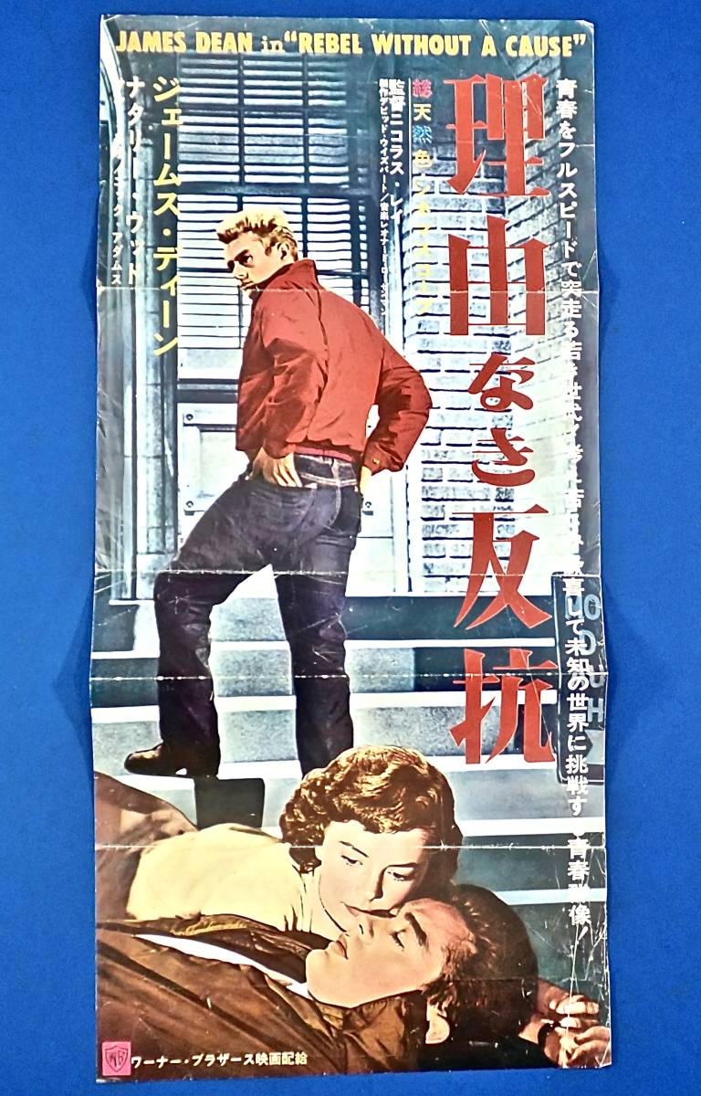 傷や汚れあり】[理由なき反抗]映画プレスシート/ニコラス・レイ