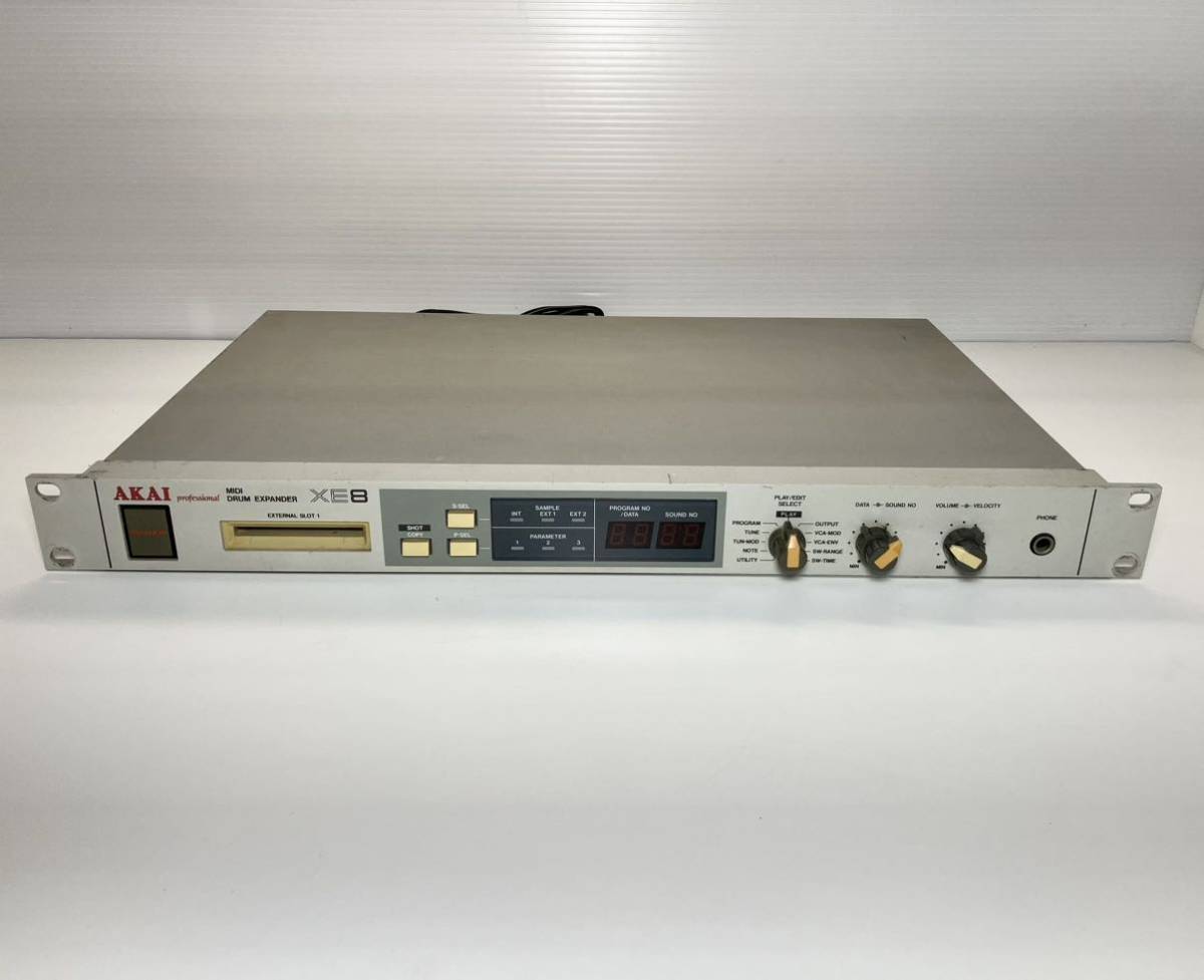 【傷や汚れあり】AKAIアカイ MIDI DRUM EXPANDER XE8 ドラム音源 【通電のみ】の落札情報詳細 ヤフオク落札価格検索