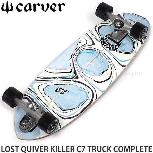 【未使用】1円～ CARVER LOST QUIVER KILLER C7 COMPLETE 32 x 10.5 カーバー ロスト クイーバー