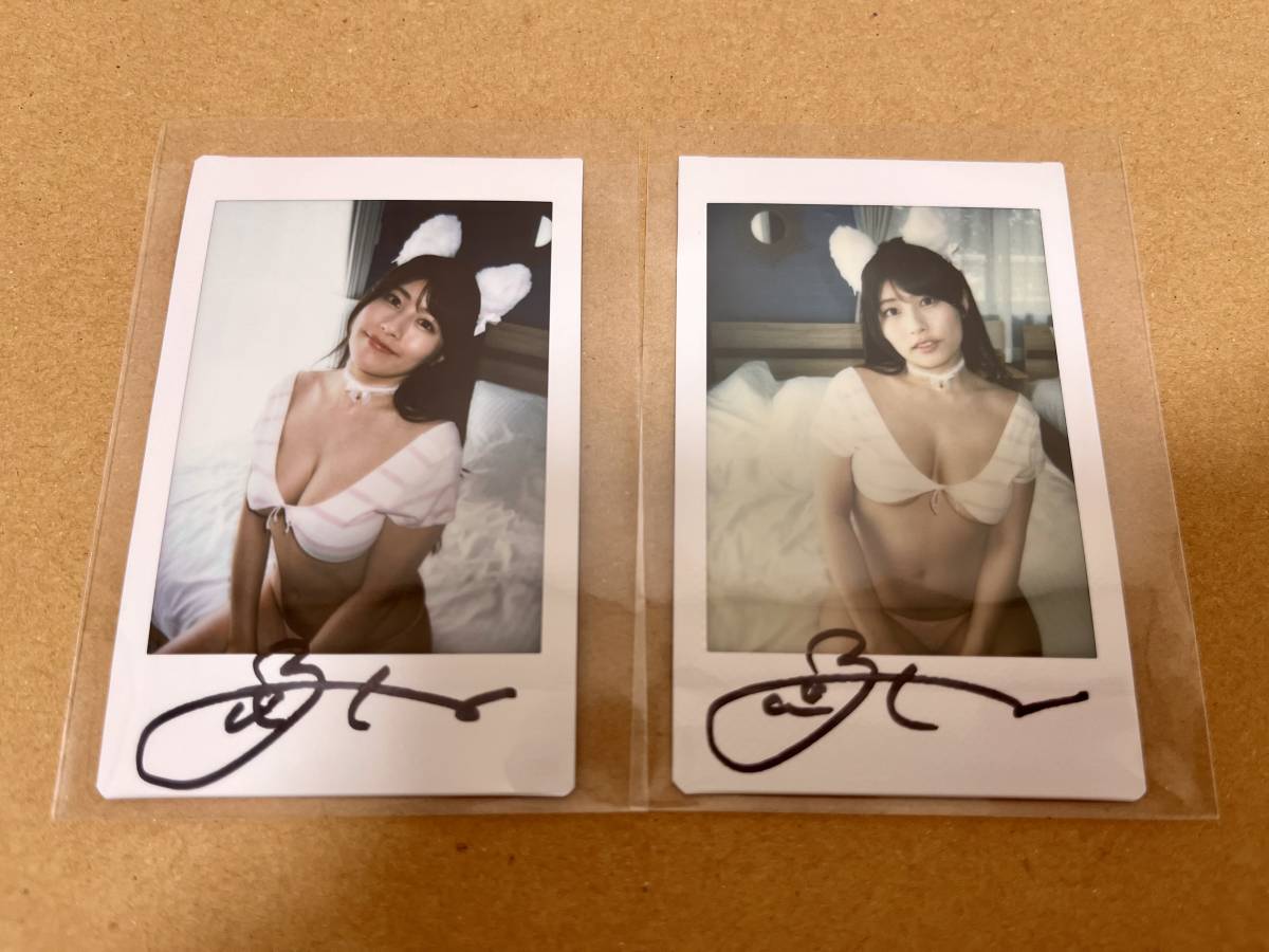 ちとせよしの オトナの方程式 DVD撮影現場チェキ 直筆サイン入り