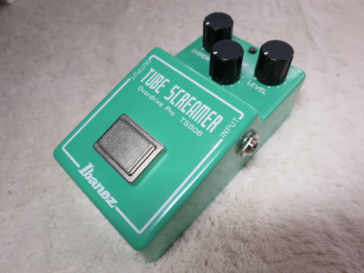 【やや傷や汚れあり】★Ibanez TUBE SCREAMER TS808 Overdrive Pro Reissue/アイバニーズ