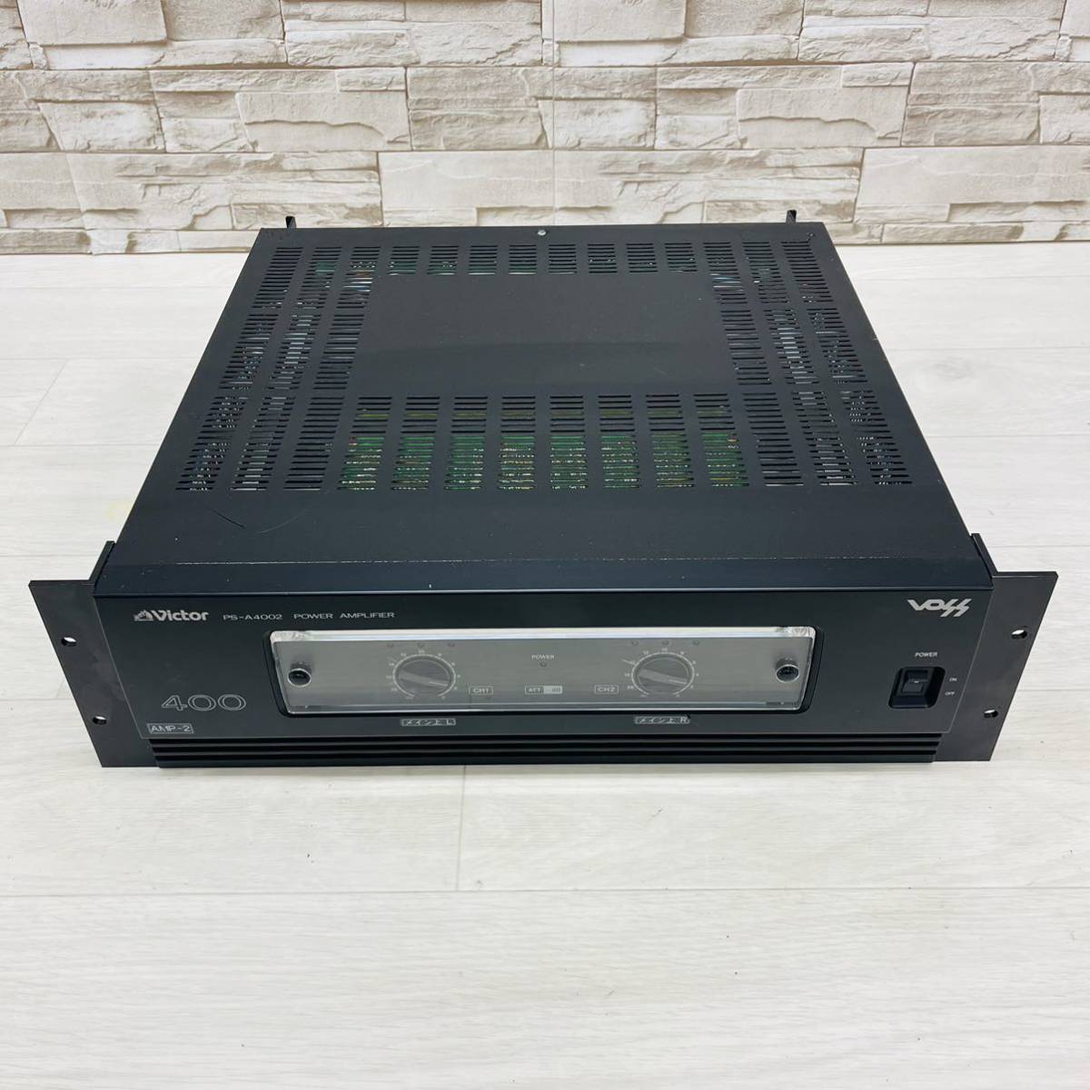 Victor ps-a4002 パワーアンプ 動作確認済み （Victor PS-A4002