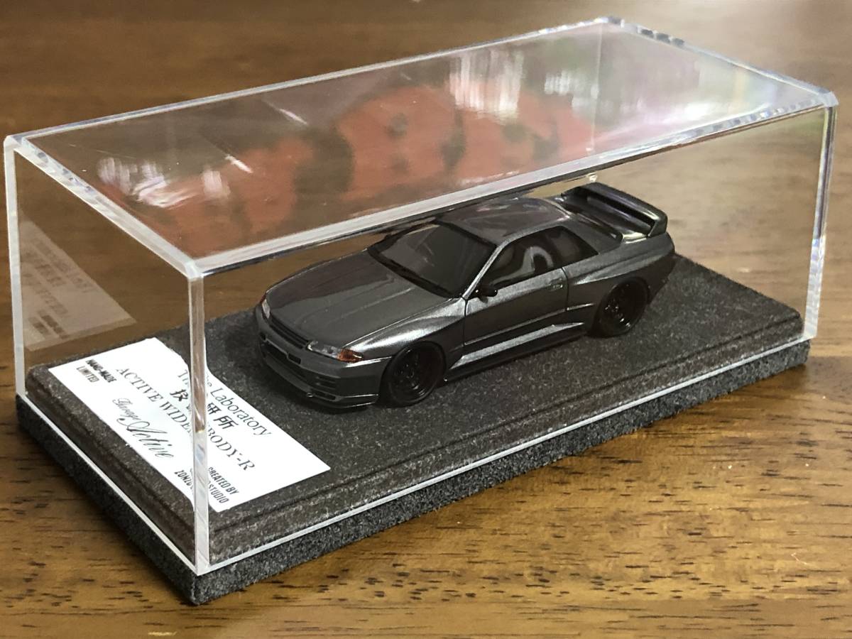 未使用に近い】1/64 The Laboratory 技研所 ACTIVE WIDEBODY-R R32 GT