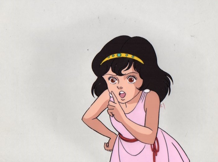 未使用】☆マジンカイザー＆ゴッドマジンガー・セル画セット・弓さやか