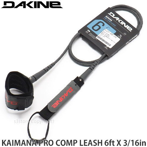 Laisse De Surf Dakine Procomp 6' - Cordon Uréthane 5 Mm - Pour Surf Jusqu'à L'Épaule - Confort Et Durabilité - Modèle Dark Tide