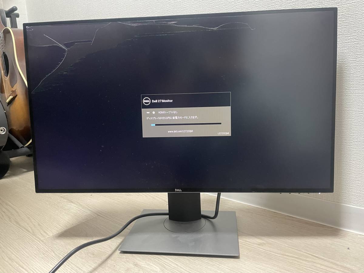 ジャンク】Dell 4Kモニター U2720QM 傷や汚れあり】【ジャンク】Dell