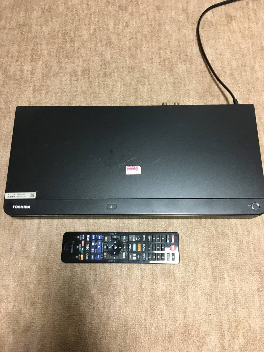 東芝W録画ブルーレイレコーダーDBRW507/2017年製