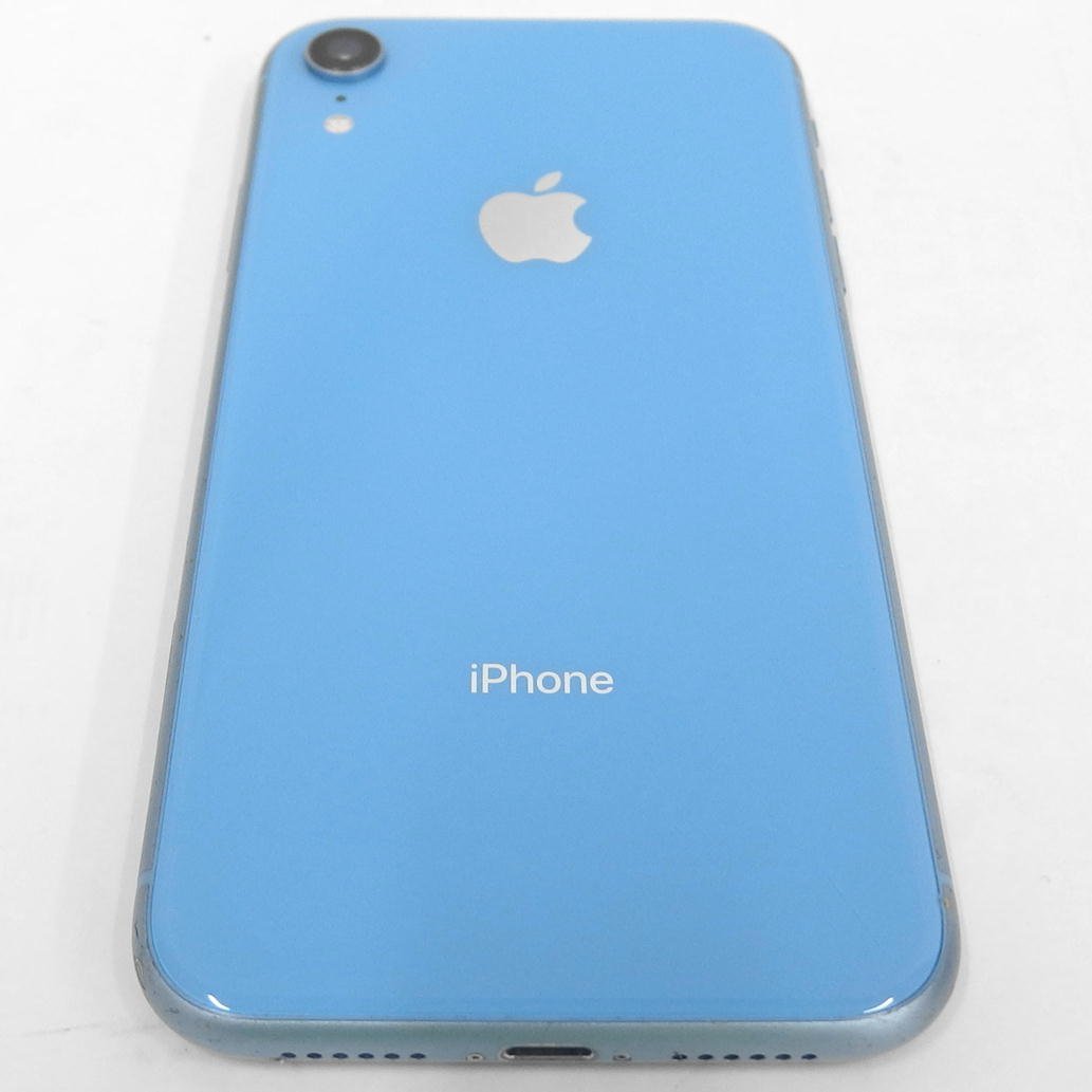 iPhone - iphoneXR ブルー　ジャンク品 即日発送可iPhoneXR au Apple 64GB ブルー - SIMロック解除済