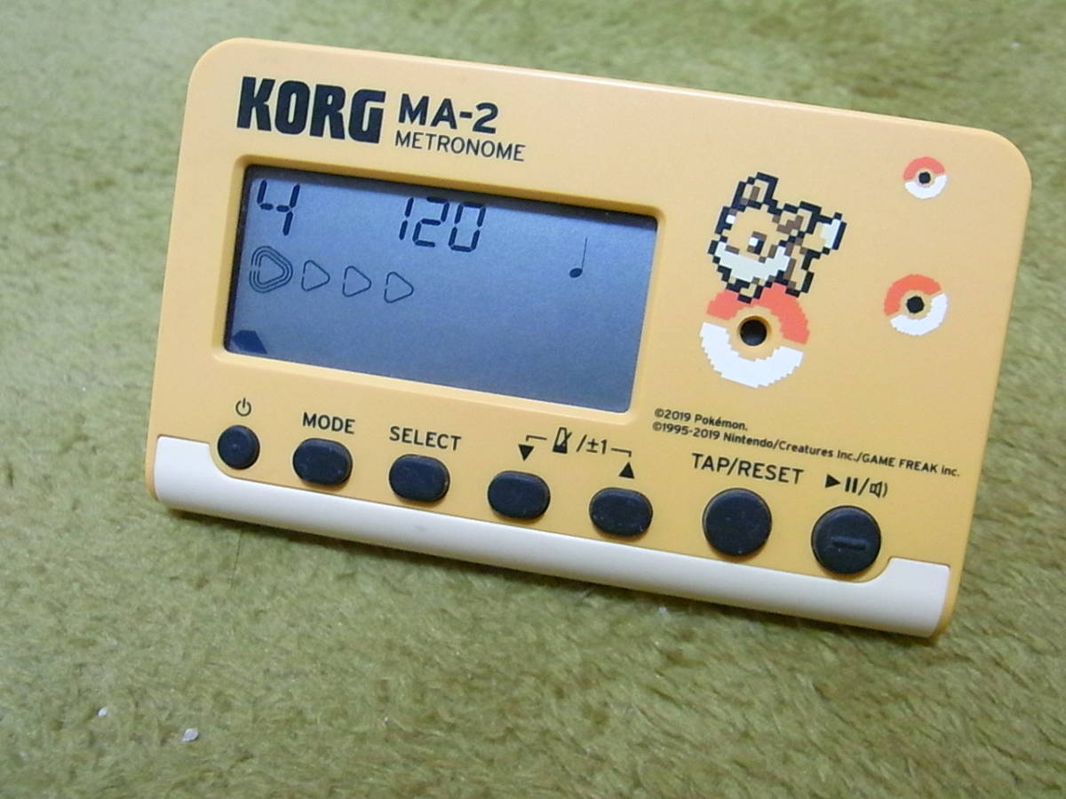 MA2 EV コルグ メトロノーム ポケモン イーブイ METRONOME 限定品 本体のみの落札情報詳細