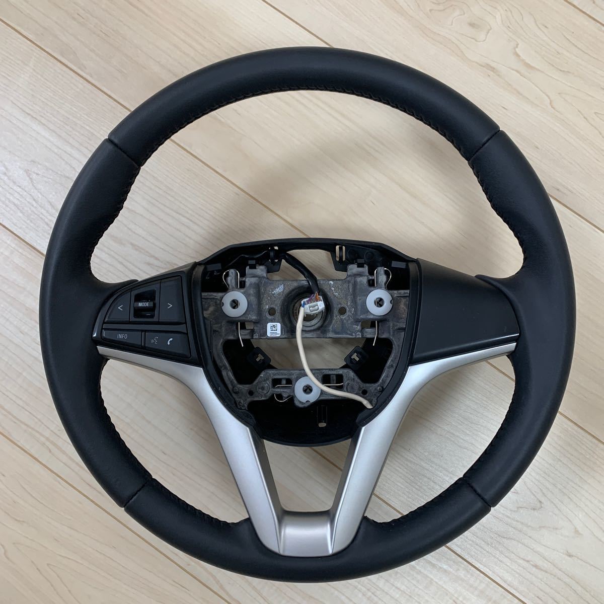 スズキスポーツ ハンドル ステアリング スエード 擦れ傷有