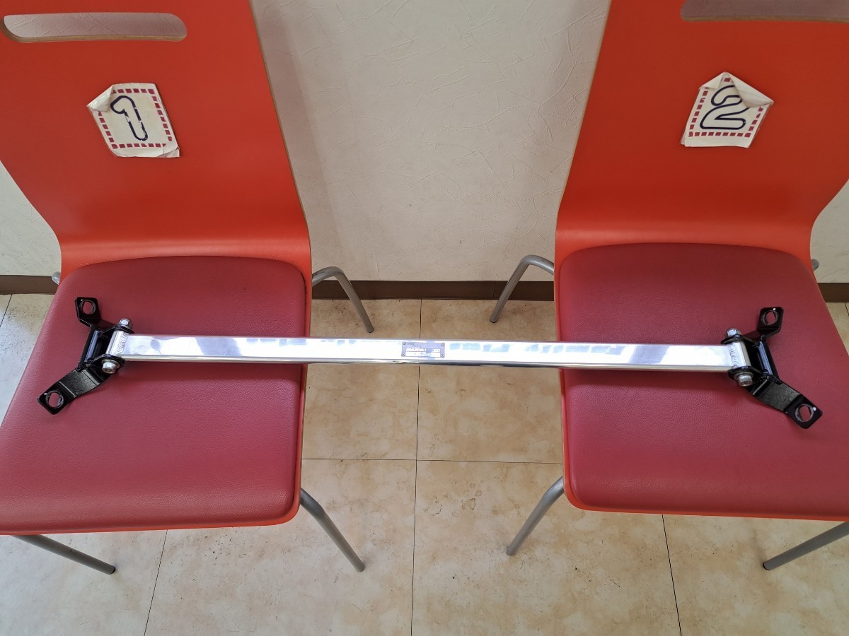 【やや傷や汚れあり】RX8 rx8 SE3P 前期 後期 MAZDASPEED マツダスピード リアタワーバー リアストラットバー 補強バー