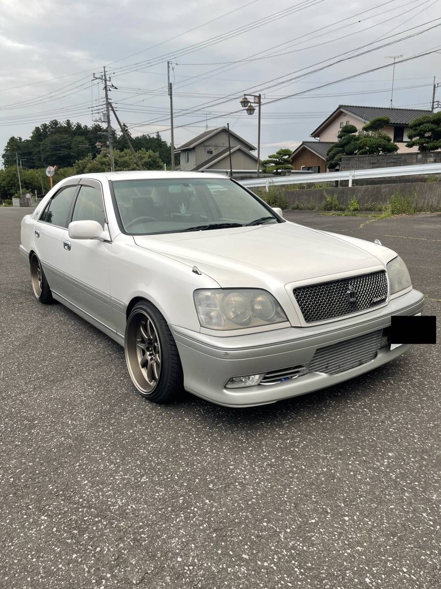 【走行距離 141,633 km】トヨタ クラウンアスリートV JZS171 1jz gte Toyota Crown Athlete Vの ...