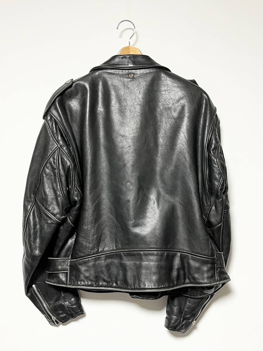 ビッグサイズ40 schottショット618レザーダブルライダース 傷や汚れ