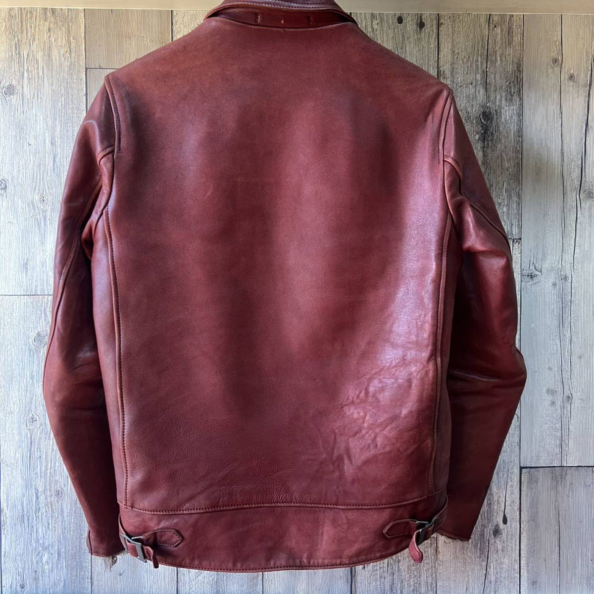 傷や汚れあり】ADDICT CLOTHES アディクトクローズ AD-01 シープスキン 