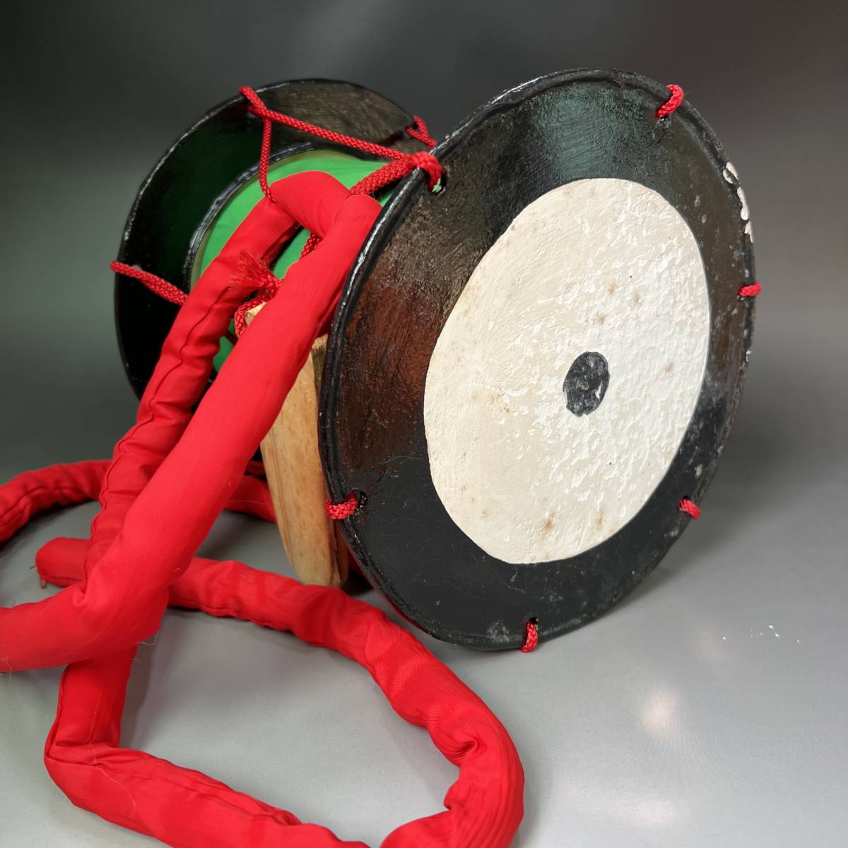定番，格安】 日本舞踊 小道具 越後獅子 前太鼓 バチ付