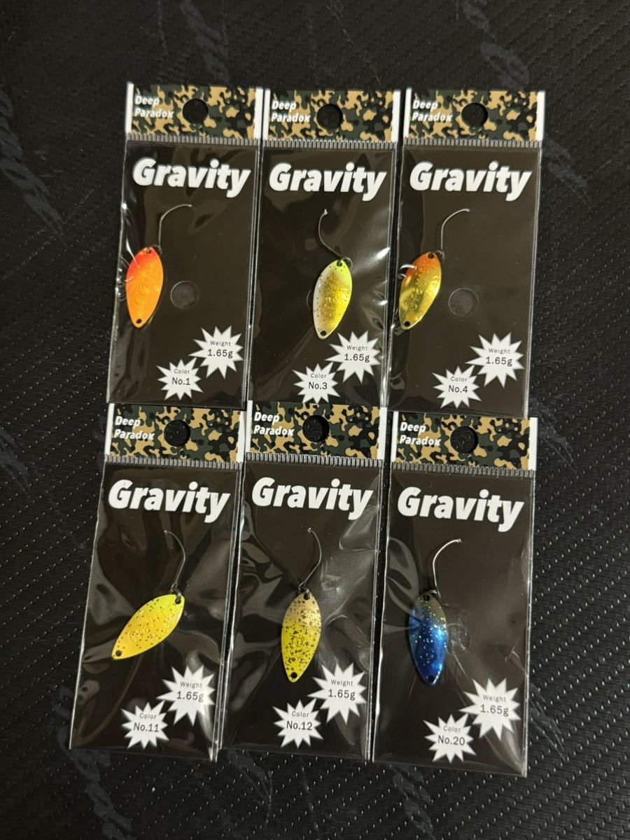 ディープパラドックス　グラビティ　城峰オリカラ DeepParadox/城峰オリカラ】 GRAVITY 1.65g #城峰釣具店
