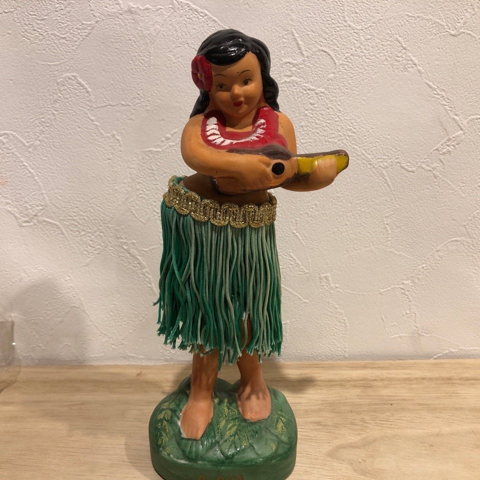 Hawaii アロハガール フラ 銅像 置物 重厚感 【公式通販】