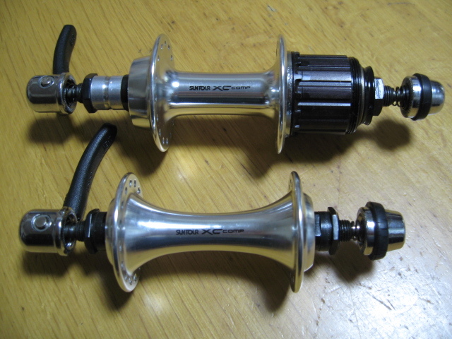 未使用に近い】未走行品 suntour xc comp ハブセット 32H サンツアー