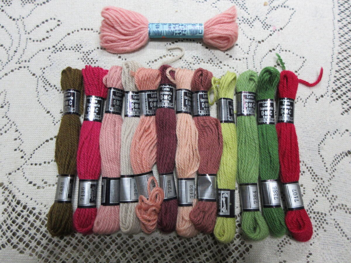 【やや傷や汚れあり】DMCタペストリーウール刺しゅう糸12本 2130の落札情報詳細 ヤフオク落札価格検索 オークフリー