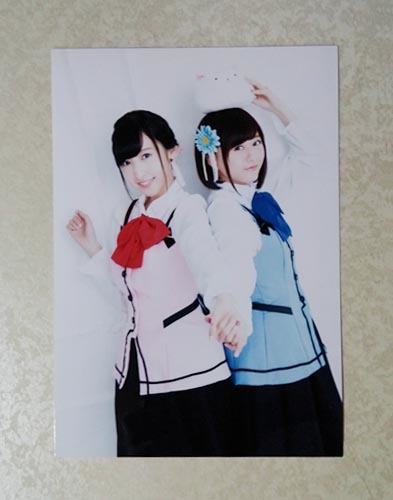 佐倉綾音 写真集 さくらのおと 初版限定特典 生写真 ブロマイド Bの