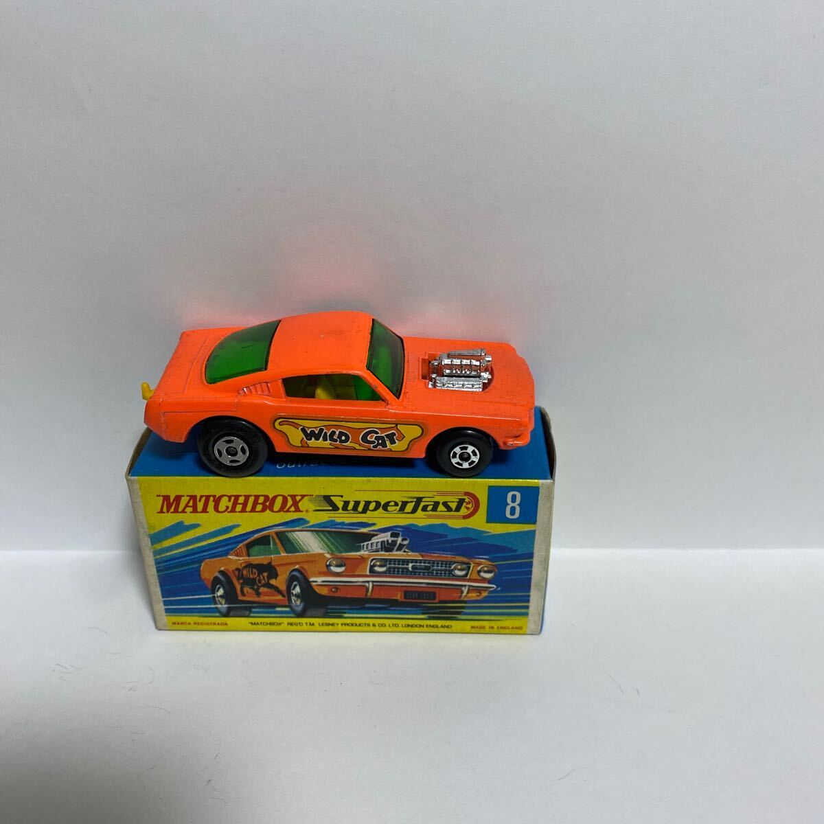  Matchbox Superfast 8 Wild Cat Dragster 