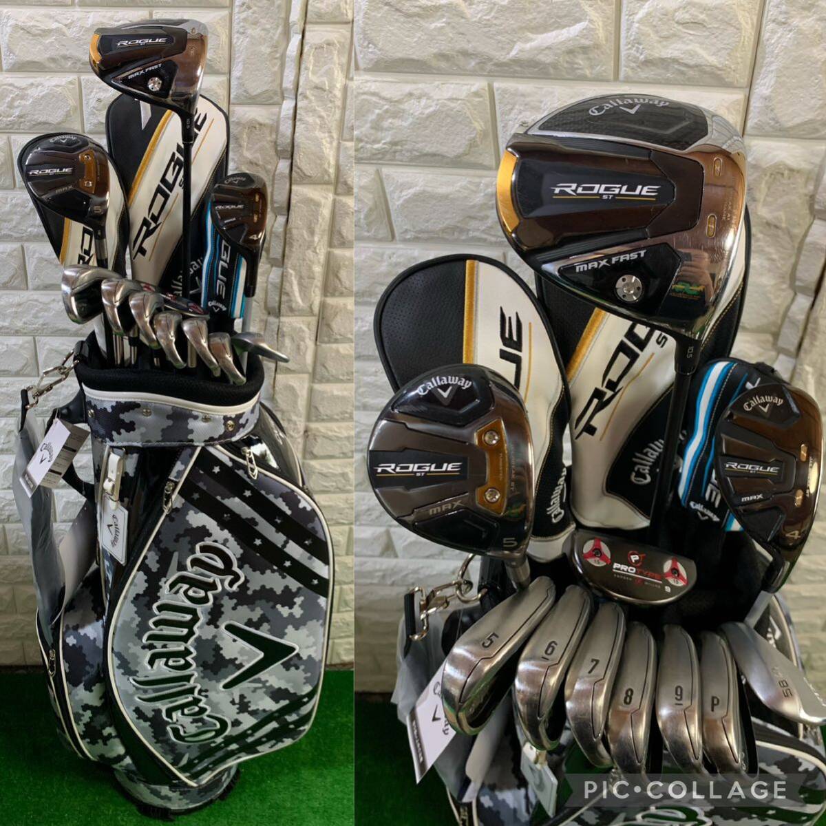 Callaway★ROGUE ST★キャロウェイ★美品★プロモデル スタンド キャロウェイ（CALLAWAY）（レディース）ROGUE ST MAX FAST