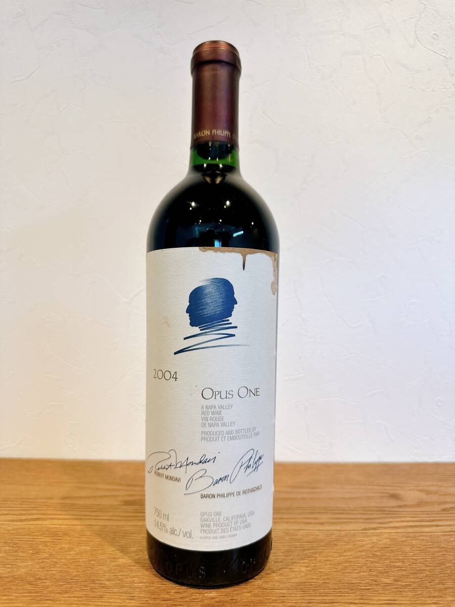 L209-W18-602 OPUS ONE オーパス ワン 2004 赤ワイン アメリカ L209-W18-602 OPUS ONE オーパス ワン 2004 赤ワイン アメリカ