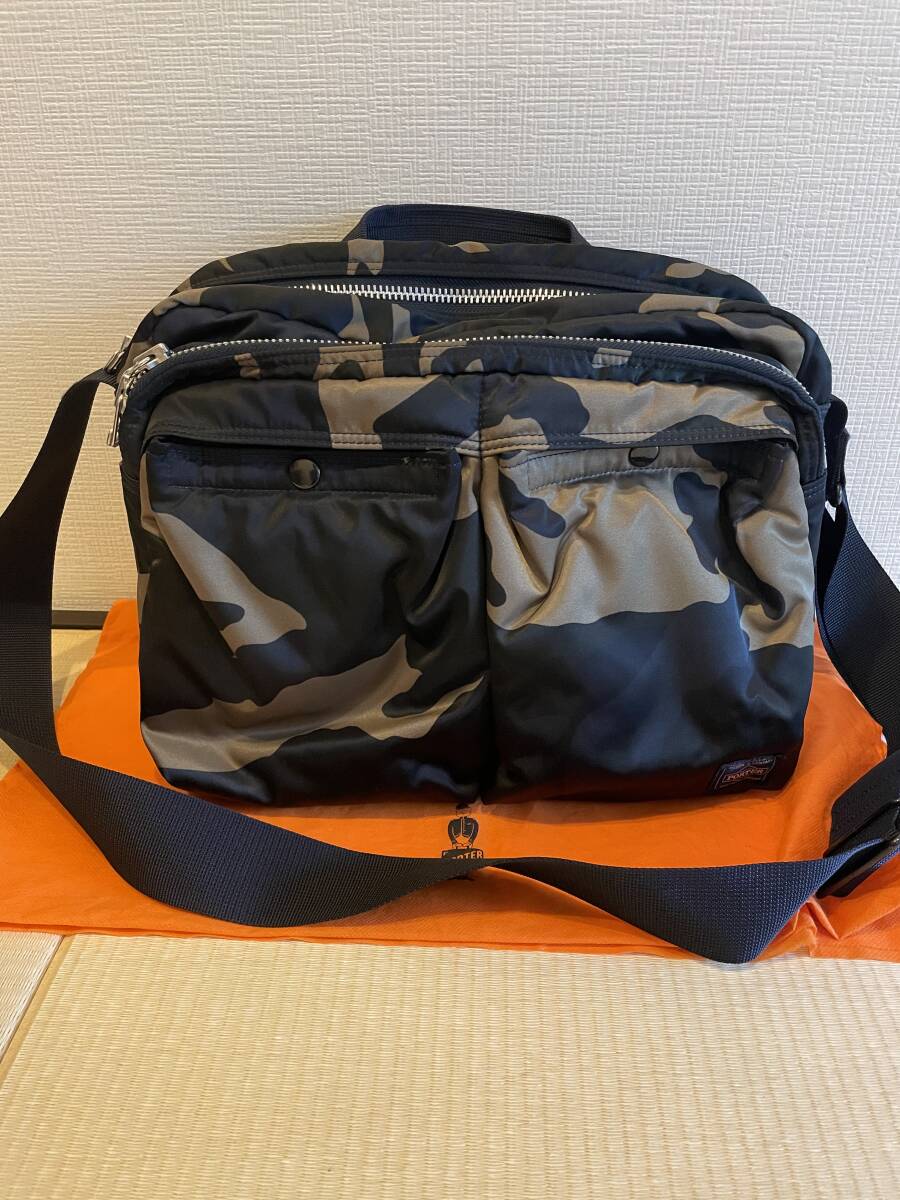 激美品ポーターカウンターシェイド ウエストバッグボディー迷彩