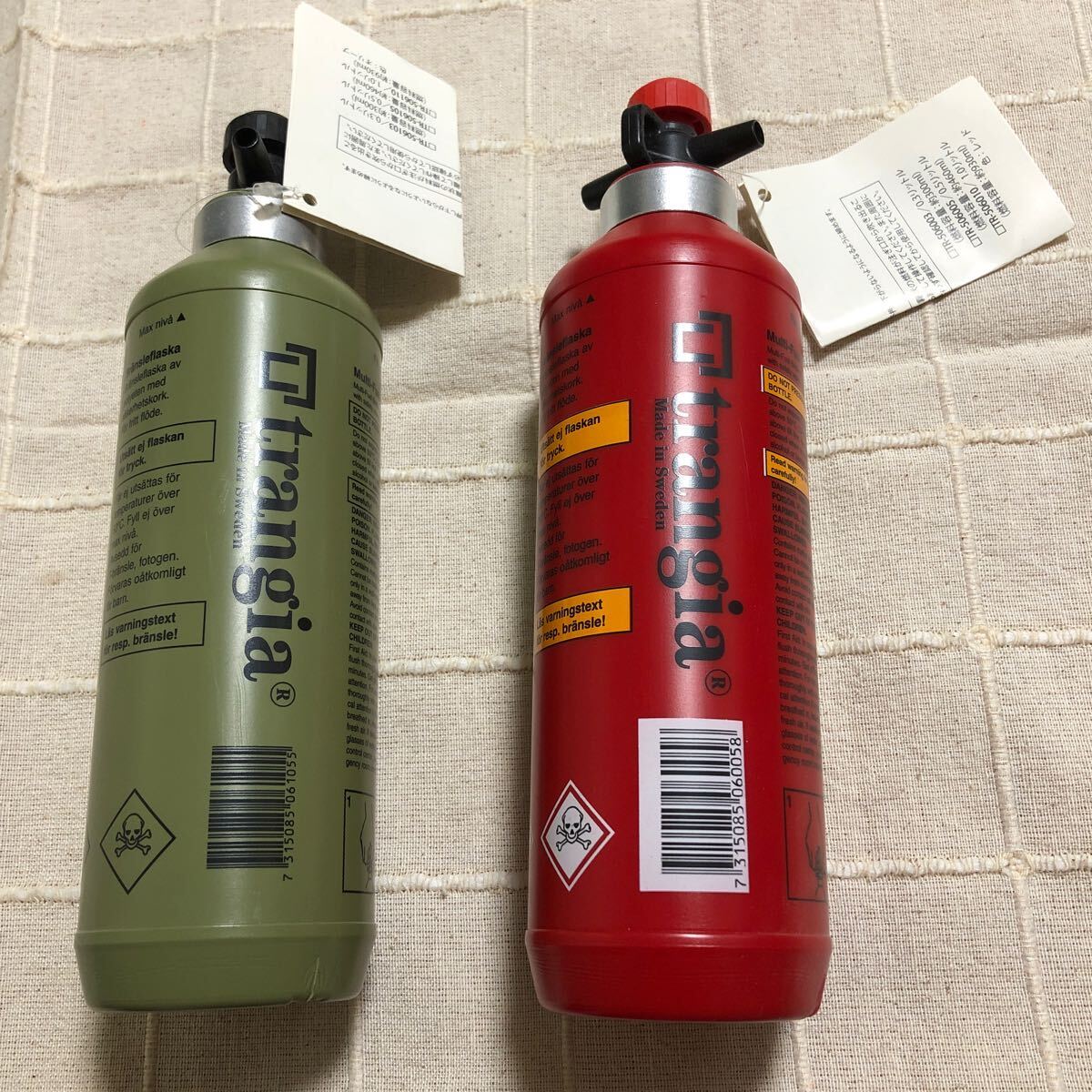 た 日本未発売表記 赤 SOTO FUEL BOTTLE 燃料 ボトル 700ml オプティマス