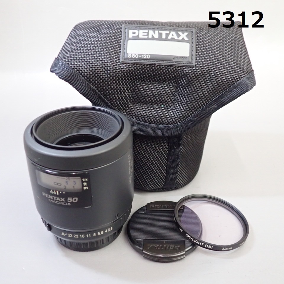 Objectif Pentax-FA 50mm F/2.8 Macro – Autofocus, Monture K, Occasion Japon