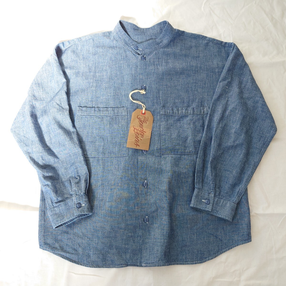 TENDERLOIN シャンブレーシャツ デニム M TENDERLOIN シャンブレーシャツ デニム M