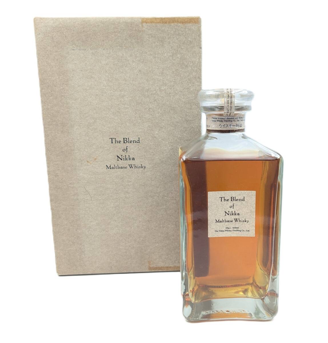 【千葉県内限定】 古酒 The Blend of Nikka Maltbase Whisky ザ ブレンド オブ ニッカ ウイスキー 特級 660ml 45% 国産 未開栓 Z728K The Blend of Nikka Maltbase Whisky 古酒 The Blend of Nikka