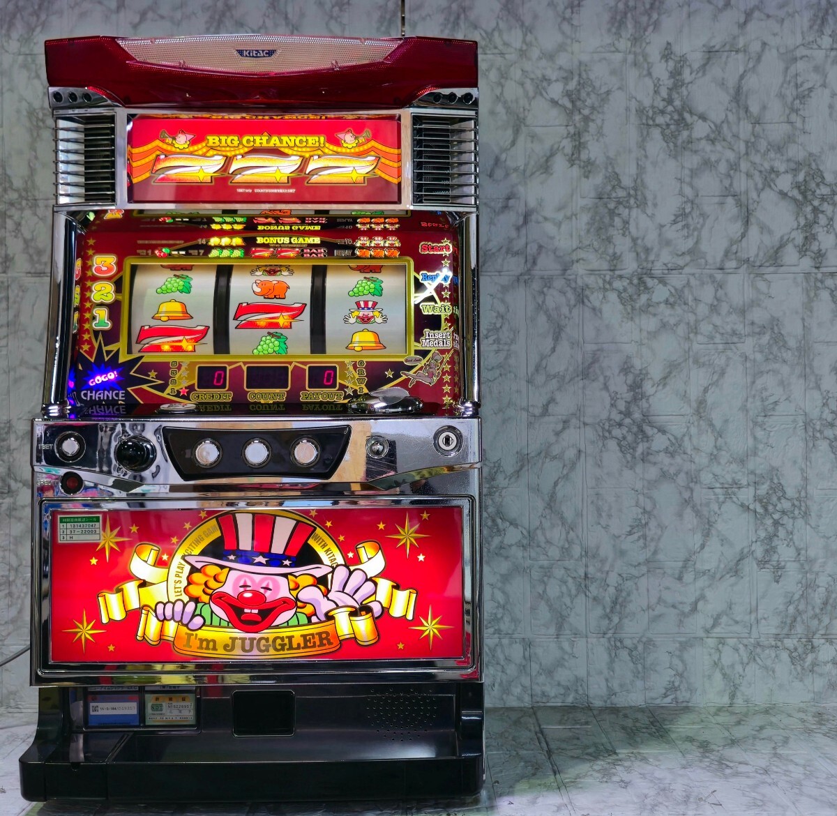 中古パチスロ実機 アイムジャグラーEX-AE/KT 北電子・ゼクロス