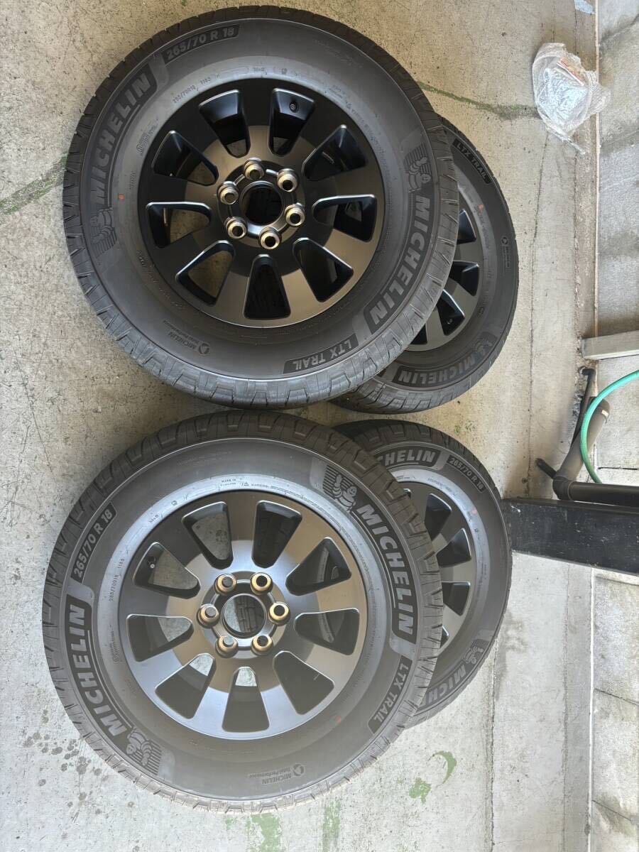 新車外し】ランクル250純正タイヤ ファーストエディション 4本セット