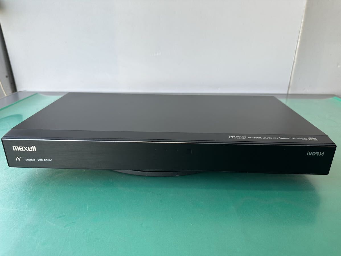 maxell Wチューナー搭載 1TB内蔵ハードディスク+IVDRレコーダー VDR