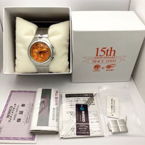 BEAMS×WIRED 30周年コラボウォッチ