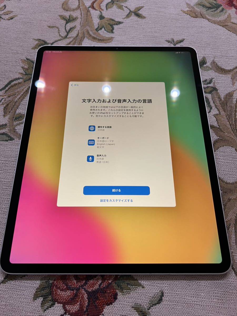 [ジャンク品]iPad Pro12.9インチ64GB第3世代 ジャンクiPad Pro12.9第3世代 64gb タブレット