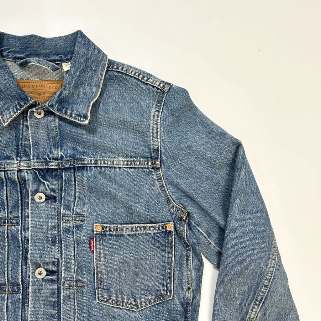 やや傷や汚れあり】大戦モデル LEVI'S PREMIUM 1st デニムジャケット G