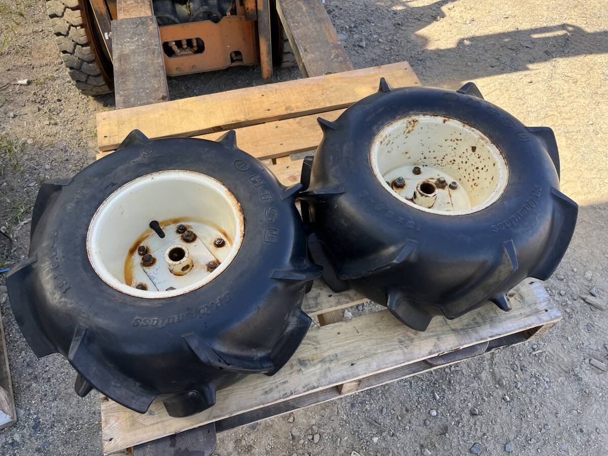 ブリヂストン AG BINDER B10L 18X10.0-8 T/L チューブレスタイヤ 収穫機 バインダー用タイヤ