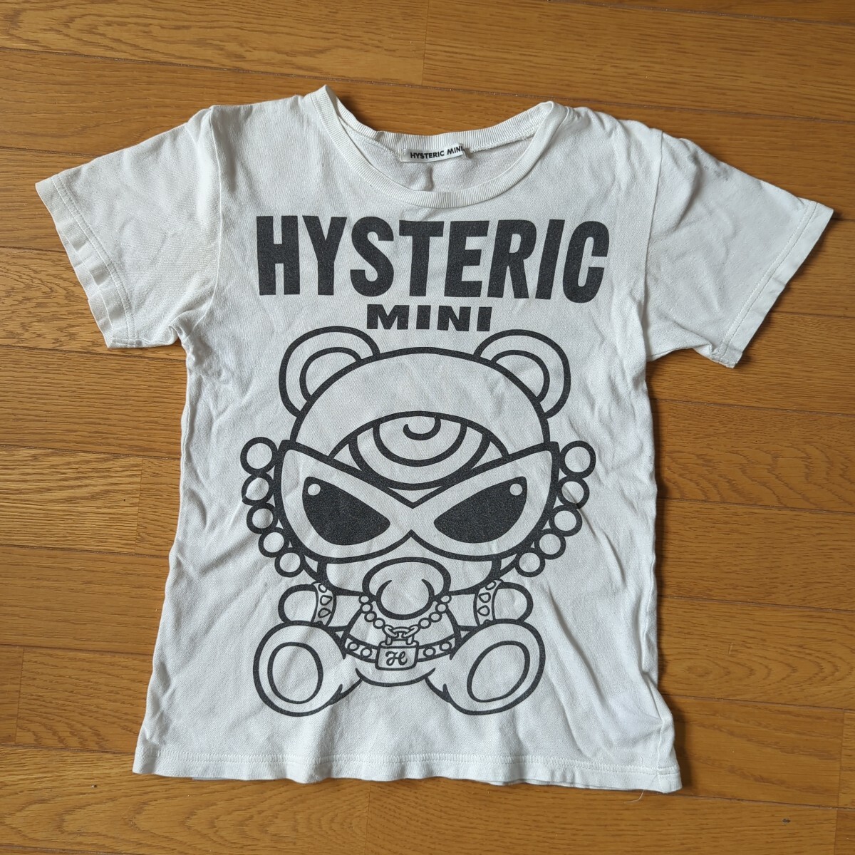 120☆ヒステリックミニ☆ロゴ＆ミニちゃんプリントTシャツ☆ MINI