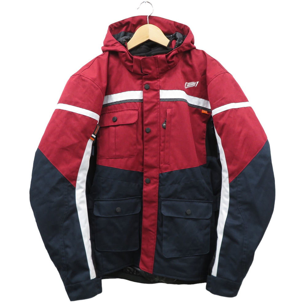 HYOD フード付きジャケット Lサイズ HYOD ブラック ライダーズジャケット ファー付き