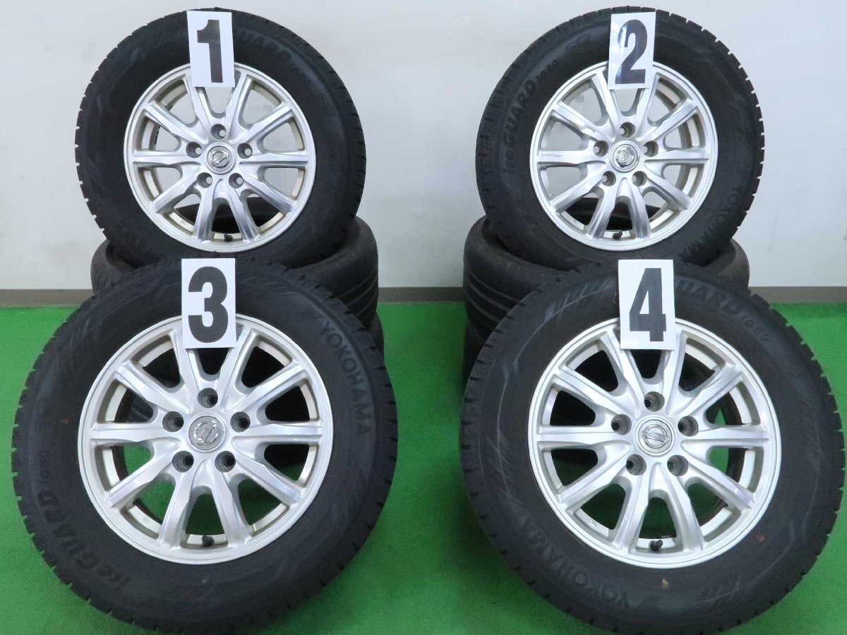 新車外し セレナ C27 純正15インチスチールホイール 4本 日産 セレナ 