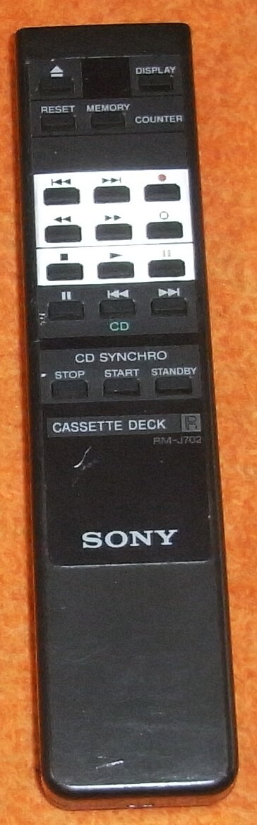 SONY RM-J702 ソニー純正リモコン　【新品未開封】　箱付き　レア SONY RM-J702 ソニー純正リモコン 【新品未開封】 箱付き レア