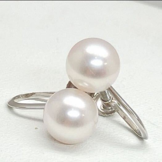 PT900 s 2 0g 7 0mm pearl Perl earring