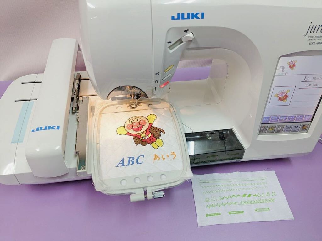 ジューキ JUKI HZL-010N 美品 超美品 JUKI jureve HZL-010N 刺繍機付 ジューキ JUKI HZL-010N 美品 超美品 JUKI jureve HZL-010N 刺繍機付