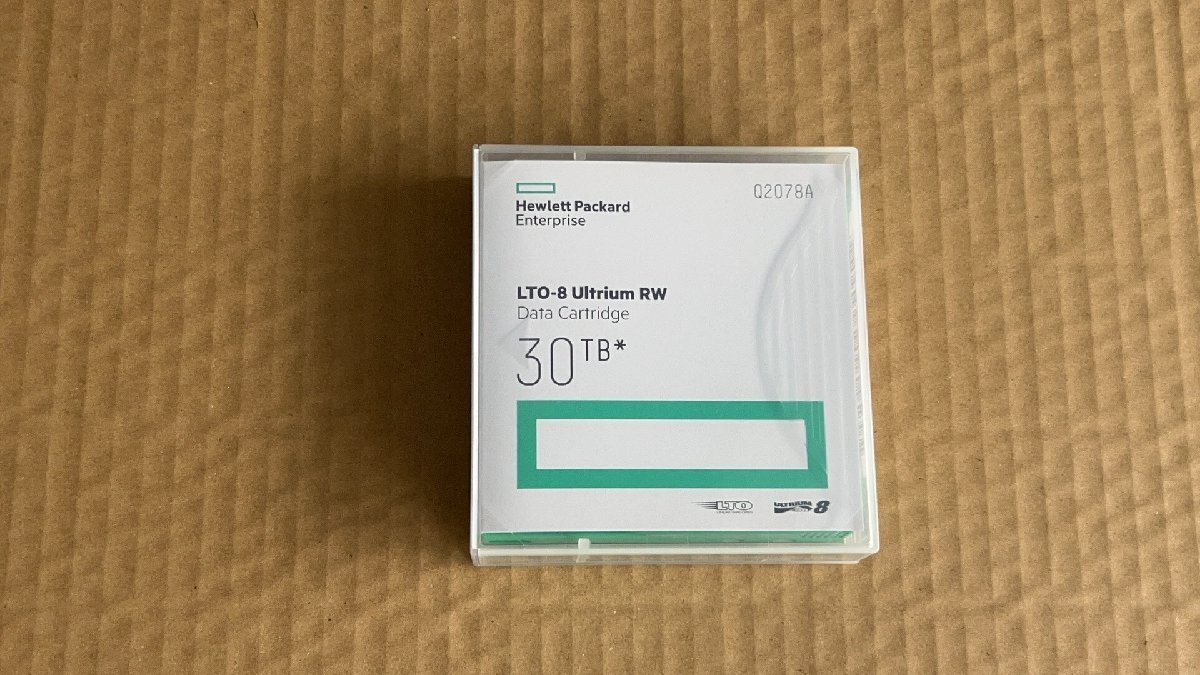 5本 Hewlett Packard Enterprise LTO-8 30TB HPE LTO 8 Ultrium