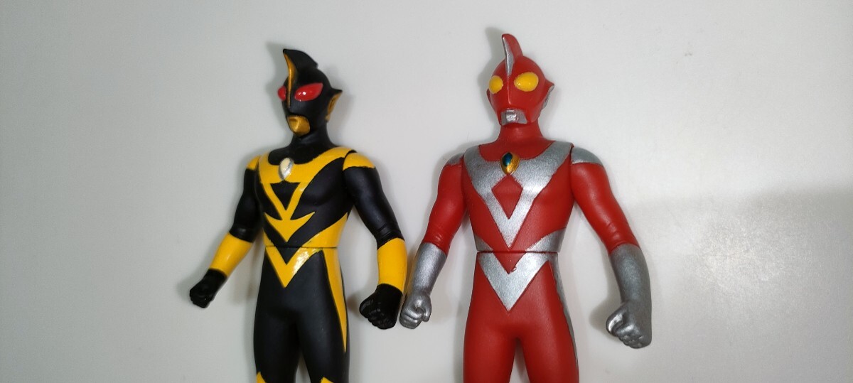 傷や汚れあり】ウルトラマン対決セット ソフビヒーロー プレイヒーロー