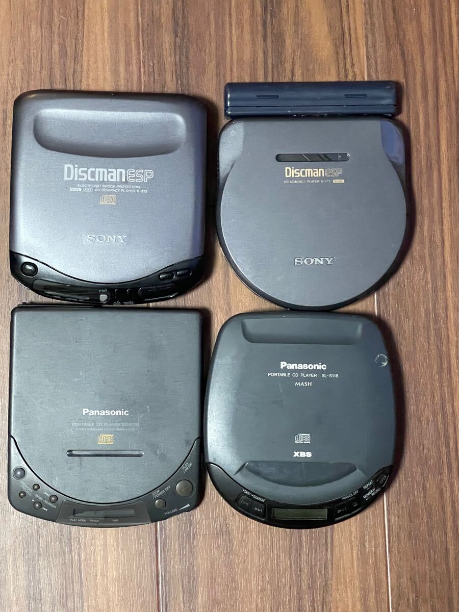 SONY Panasonic ポータブルCDプレーヤー ジャンク品 ジャンク CD